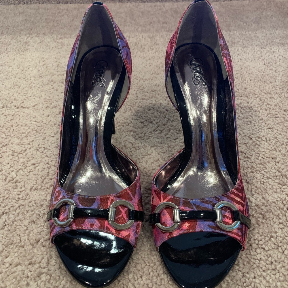 Carlos peep-toe - 4 inch heel
